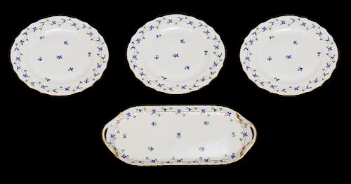 Groupf of 4 Herend Porcelain Pieces