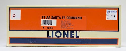 Lionel FT AA Santa Fe Command O Gauge Model Train