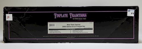 Tinplate Traditions New York Central Freight Train