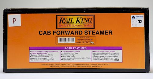 Rail King Southern Pacific Cabforward Steam Train