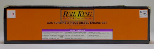 Rail King Union Pacific Gas Turbine 3PC Train Set