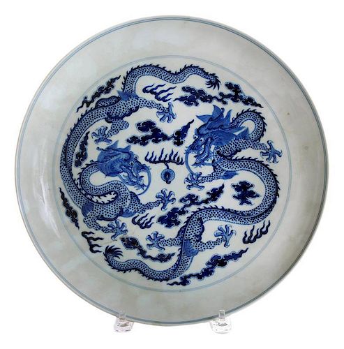 [Ming] Style Blue and White Dragon