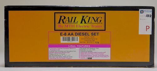 Rail King Southern Pacific E-8 AA Diesel Train Set