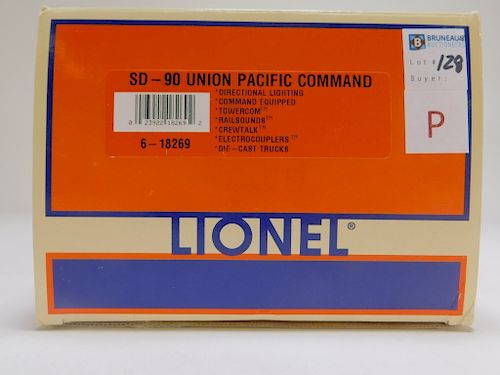 Lionel SD-90 Union Pacific Command O Gauge Train
