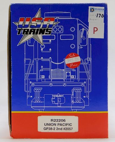 USA Trains Union Pacific GP38-2 2nd Train Model
