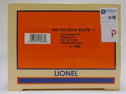 Lionel New York Central Alco PB-1 Locomotive Train