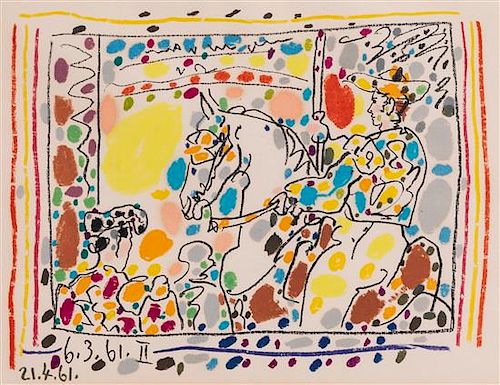 Pablo Picasso, (Spanish, 1881-1973), Le Picador II, 1961