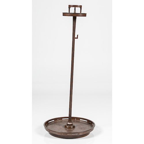 Japanese Bronze Candlestand