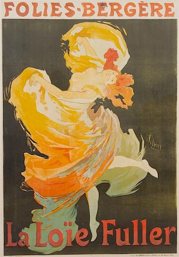 Jules Cheret, (French, 1836-1932), Folies-Bergere/La Loie Fuller, 1897