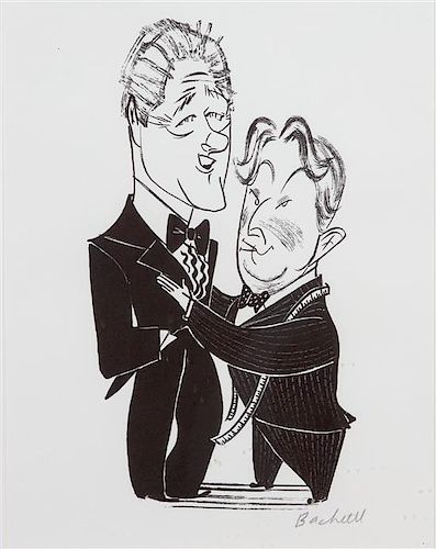 Tom Bachtell, (American, 20th Century), Dressing Bill Clinton, featured in The New Yorker, 2007