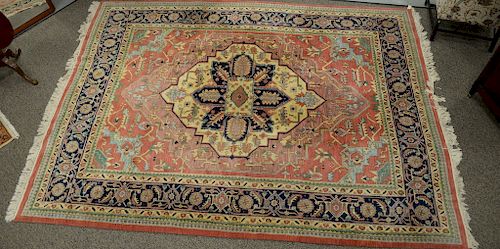 Heriz Oriental carpet, late 20th century, 9' x 12'.