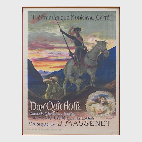 Georges Rochegrosse (1859-1938): Don Quichotte