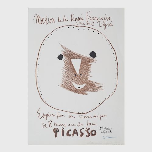 Pablo Picasso (1881-1973): Picasso-Ceramics Exhibition