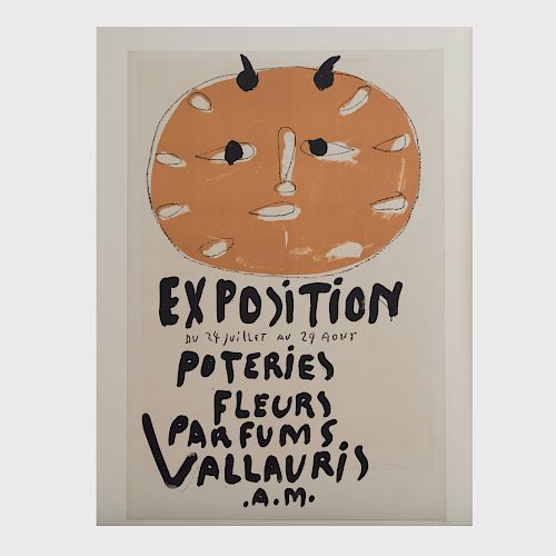 Pablo Picasso (1881-1973): Exposition, Poteries, Fleurs, Parfums: Three Posters