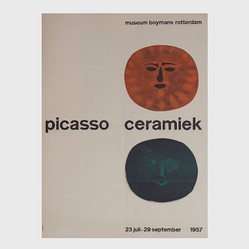 Two Picasso Exhibition Posters