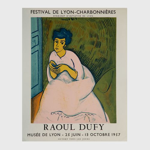 Four Raoul Dufy Exhibition Posters