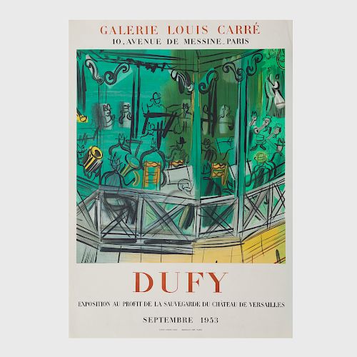 Three Raoul Dufy Exhibition Posters