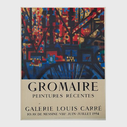 Four Marcel Gromaire Posters