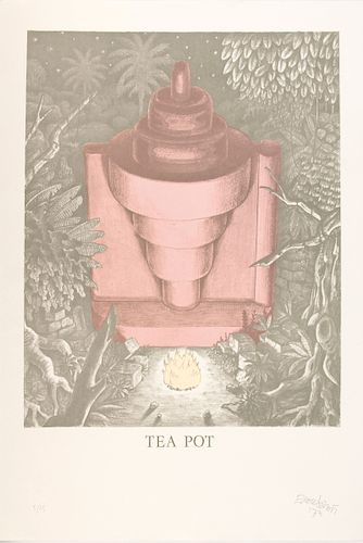 'Tea Pot' (Cardamon) poster, 1973 