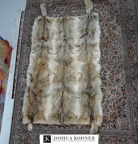 Vintage Fox Furry Healing Blanket