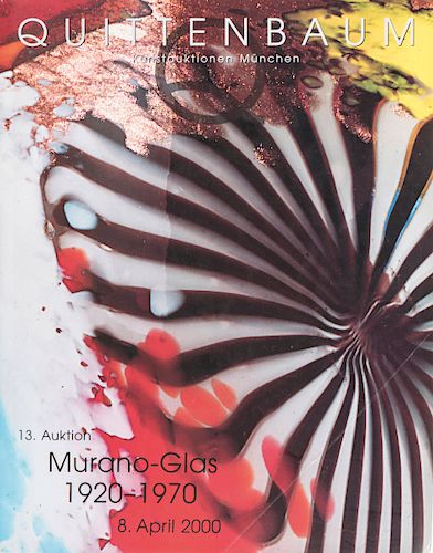 23 Murano auction catalogues