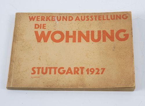 Werkbund exhibition Die Wohnung Stuttgart 1927