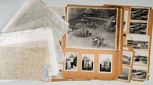 US WWI and WWII Letters, Photographs and More 