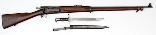 **Springfield Armory Model 1898 Krag Rifle and Bayonet 