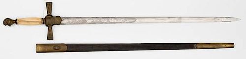 US 1850s Militia Sword 