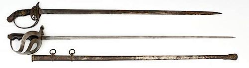 Two WWI Era European Swords 