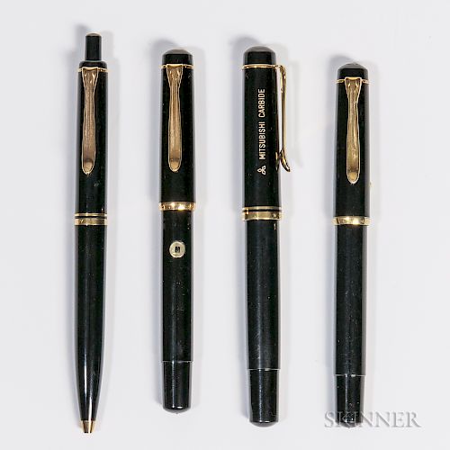 Four Pelikan Pens
