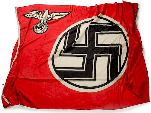 German WWII Large Political Flag 
