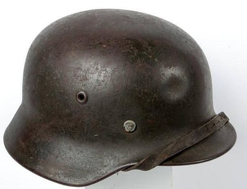 German WWII M-40 Helmet 