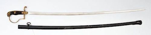 German WWII Officer's Sword by F.W. Holler 