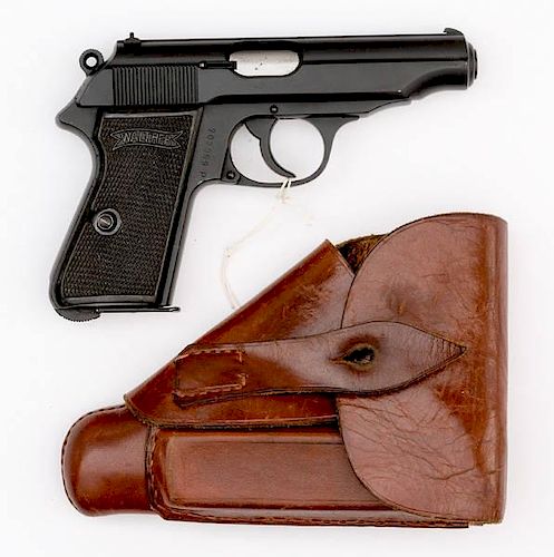 **German WWII Walther PP .380 Semi-Auto Pistol 