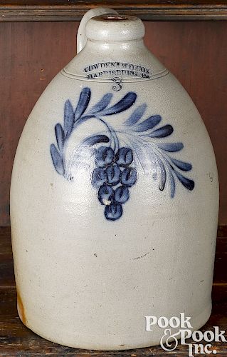 Cowden & Wilcox stoneware jug