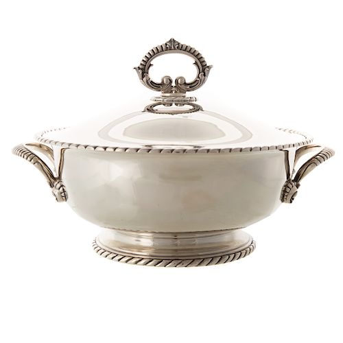 Mario Buccellati sterling covered soup tureen