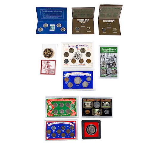 9 Coin Sets, with some silver and better dates