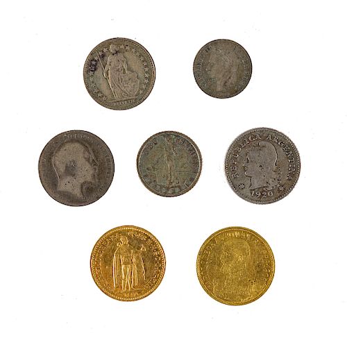 Foreign Coins with Hungarian and Romanian Gold