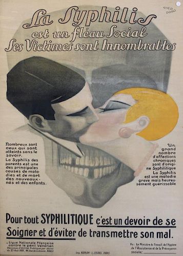 Theodoro "La Syphilis". French Public Health