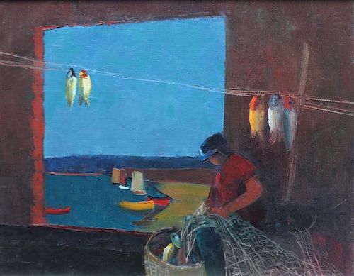 ALTAMIRANO, Arturo Pacheco. Oil on Canvas.