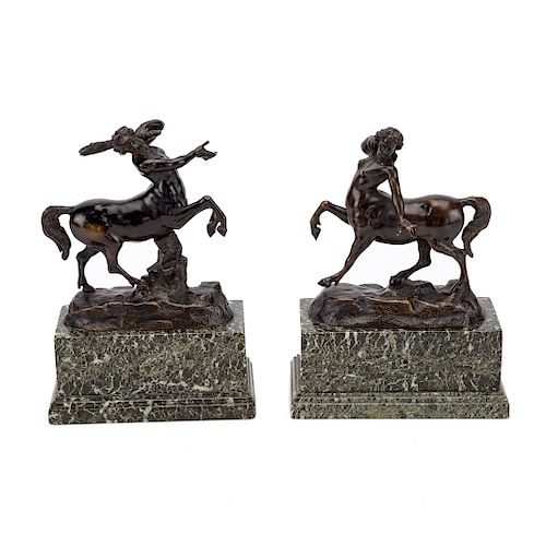 Grande Tour bronze centaur and centaurette