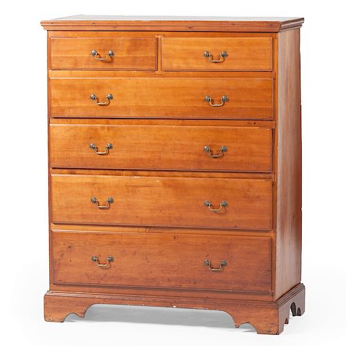 Chippendale Tall Chest of Drawers 