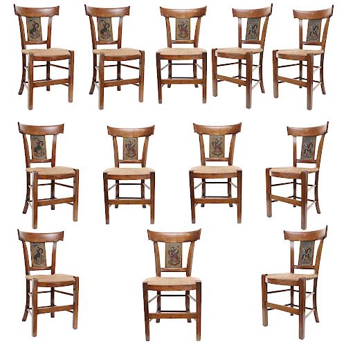 Twelve French Chairs