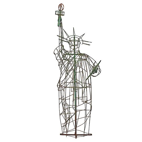 WIRE WORK STATUE OF LIBERTY