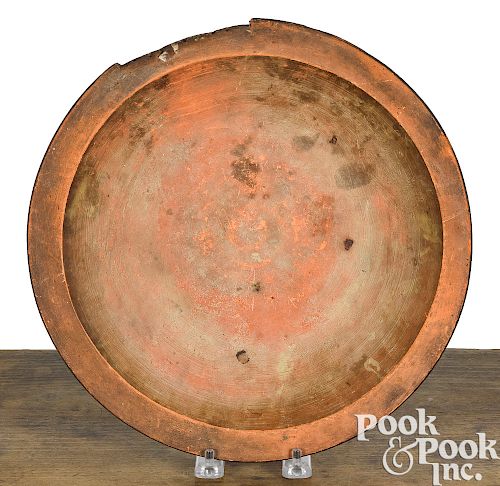 Herstine Pottery, Bucks County, redware plate mold