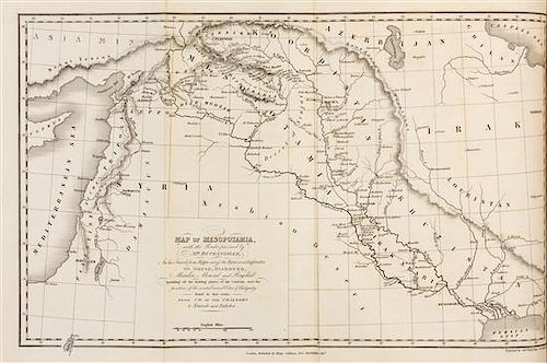 BUCKINGHAM, James Silk (1786-1855). Travels in Mesopotamia. London, 1827. FIRST EDITION.