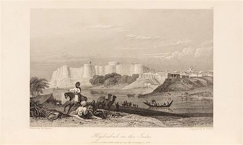 BURNES, Alexander (1805-1841). Travels into Bokhara. London, 1834. Second (first octavo) edition.