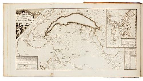 SAUSSURE, Horace Benedict de (1740-1799). Voyage Dans Les Alpes. Neuchatel, 1796. FIRST EDITION.
