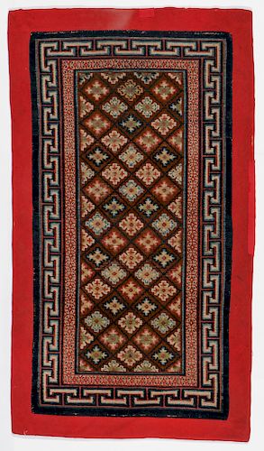 Antique Tibetan Rug: 2'9'' x 4'10''